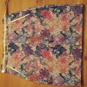 H&M size 12 skirt purple pink blue